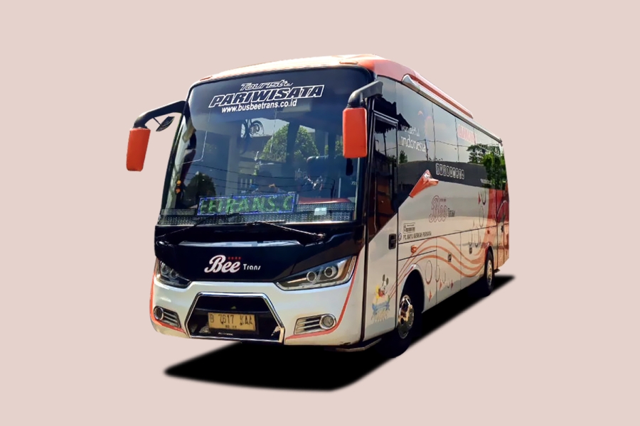 Medium bus pariwisata Luxury VIP Beetrans kapasitas 22 seats legrest