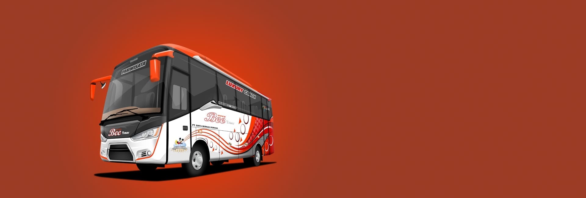 Medium Bus VIP Legrest Bus Beetrans 22 Seats